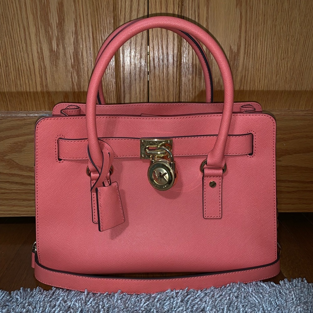 Michael Kors Hamilton Lock Handbag